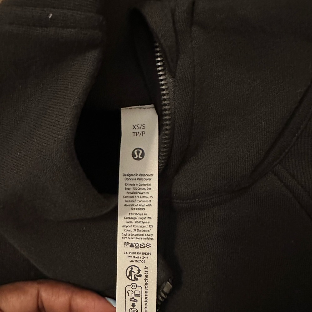 Lululemon scuba oversized long funnel neck half zip sweater - Picture 7 of 7